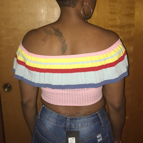 Fashion Nova “When I’m with You” Crop Top - Picture 2 of 2